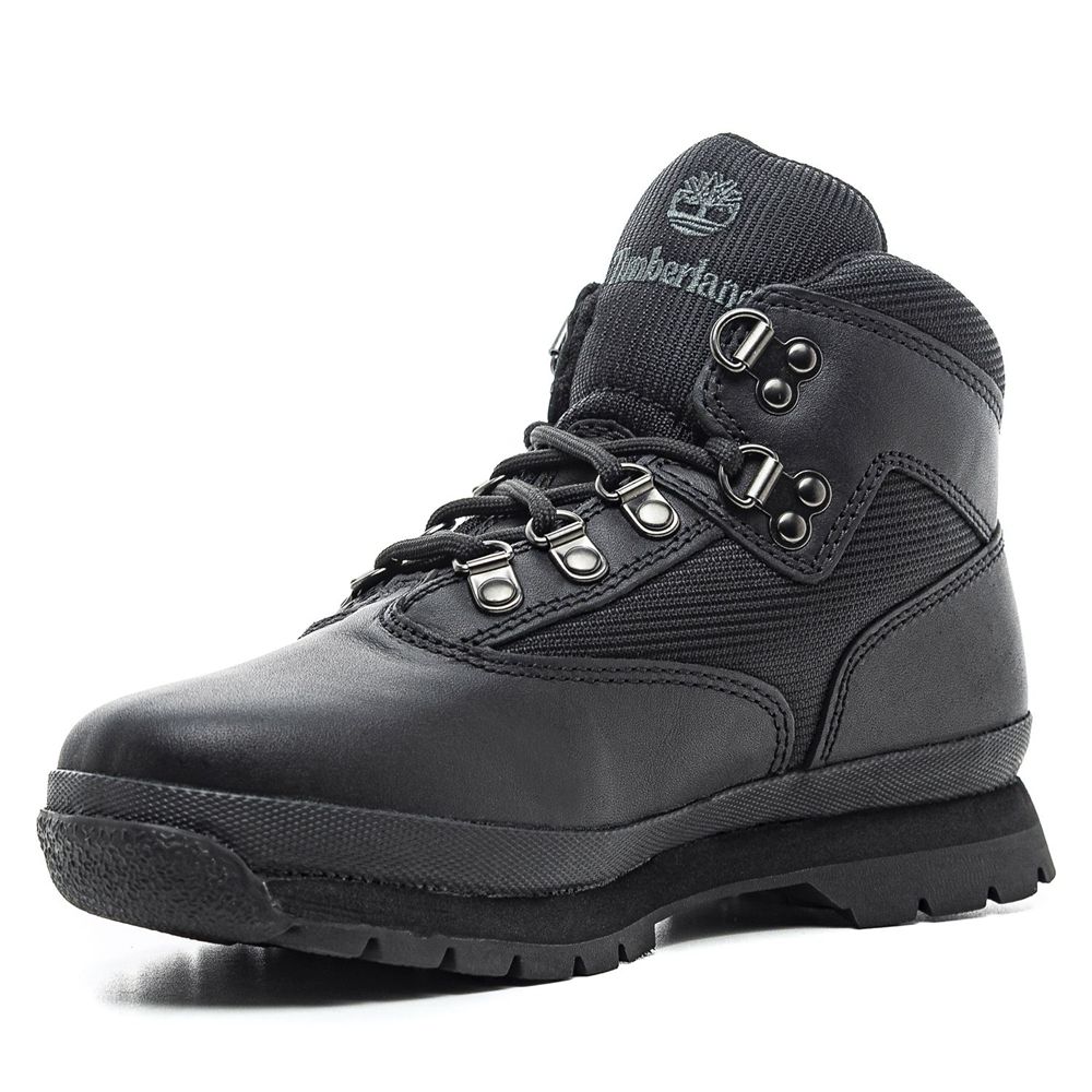 Tenisi Timberland Copii Negrii - Junior Euro Hiker Boots - Romania - TVEZJW308